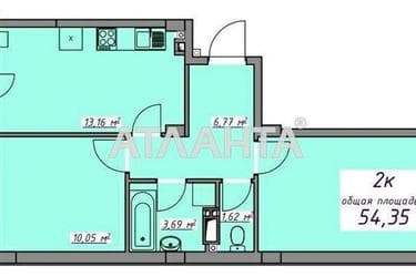 2-rooms apartment apartment by the address st. Proezdnaya (area 54,4 m²) - Atlanta.ua - photo 10