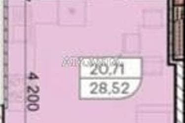 1-кімнатна квартира за адресою вул. Вільямса ак. (площа 28,5 м²) - Atlanta.ua - фото 13