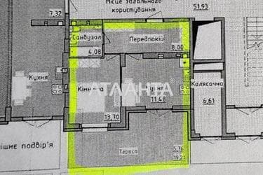 1-room apartment apartment by the address st. Roksolyani (area 48 m²) - Atlanta.ua - photo 18