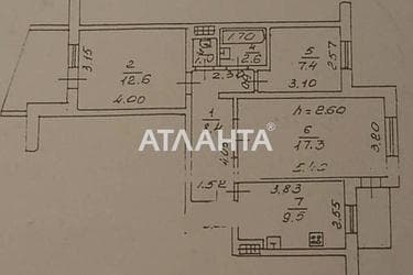 3-кімнатна квартира за адресою вул. Ільфа та Петрова (площа 64 м²) - Atlanta.ua - фото 24