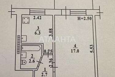 1-кімнатна квартира за адресою вул. Варненська (площа 29 м²) - Atlanta.ua - фото 14