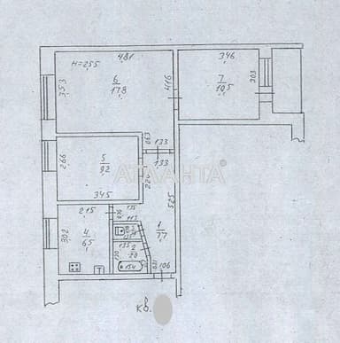 3-rooms apartment apartment by the address st. Ovidiopolskaya dor 3 (area 56,5 m²) - Atlanta.ua - photo 17