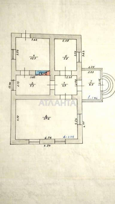 Будинок за адресою вул. Терешковой (площа 67,2 м²) - Atlanta.ua - фото 19