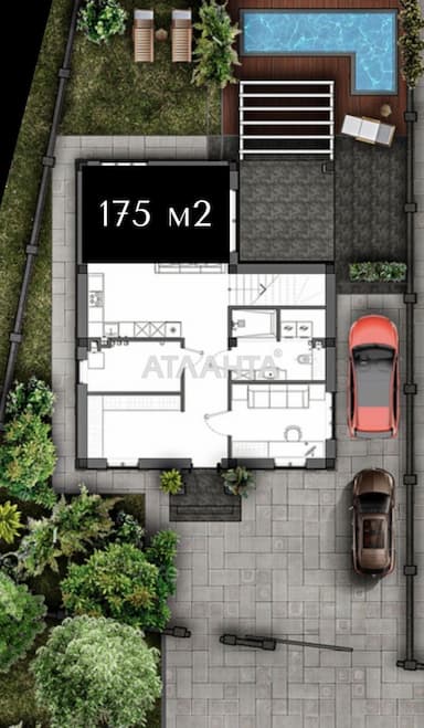 Будинок за адресою вул. Берегова (площа 175 м²) - Atlanta.ua - фото 11