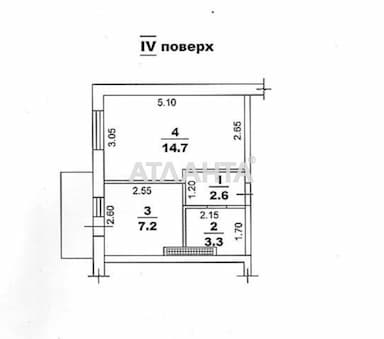 1-room apartment apartment by the address st. Lyustdorfskaya dor Chernomorskaya dor (area 29,8 m²) - Atlanta.ua - photo 16