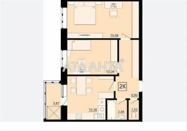 2-rooms apartment apartment by the address st. Profsoyuznaya (area 64 m²) - Atlanta.ua - photo 22