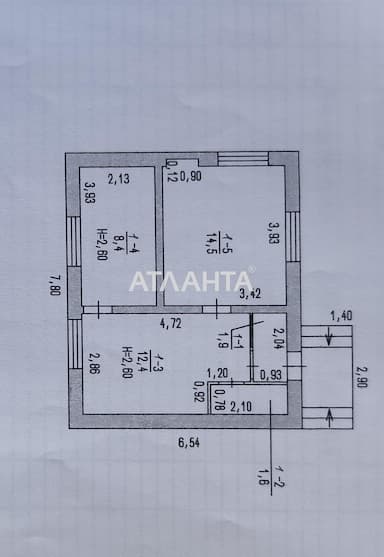 Dacha by the address st. Ozernaya (area 38,8 m²) - Atlanta.ua - photo 24