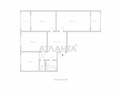 3-rooms apartment apartment by the address st. Evropeyskogo Soyuza prospprosp Pravdy (area 75,6 m²) - Atlanta.ua - photo 54