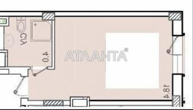 1-комнатная квартира по адресу ул. Бочарова ген. (площадь 25 м²) - Atlanta.ua - фото 10