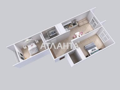 2-rooms apartment apartment by the address st. Lennona Dzh ul (area 60,6 m²) - Atlanta.ua - photo 44