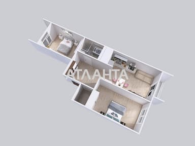 2-rooms apartment apartment by the address st. Lennona Dzh ul (area 60,6 m²) - Atlanta.ua - photo 45