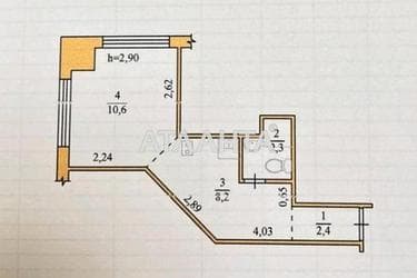 1-комнатная квартира по адресу Люстдорфская дор. (площадь 25 м²) - фото 14 1-комнатная квартира по адресу Люстдорфская дор. (площадь 25 м²) - Atlanta.ua - фото 14