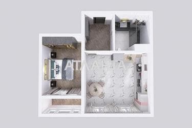 1-комнатная квартира по адресу ул. Жаботинского (площадь 51,3 м²) - фото 29 1-комнатная квартира по адресу ул. Жаботинского (площадь 51,3 м²) - Atlanta.ua - фото 29