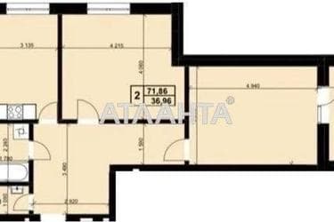 2-rooms apartment apartment by the address st. Gorodotskaya ul (area 74 m²) - photo 26 2-rooms apartment apartment by the address st. Gorodotskaya ul (area 74 m²) - Atlanta.ua - photo 26